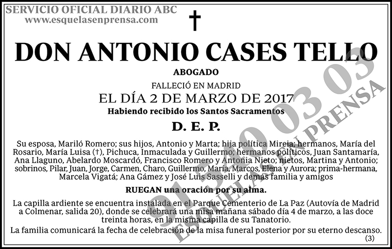 Antonio Cases Tello